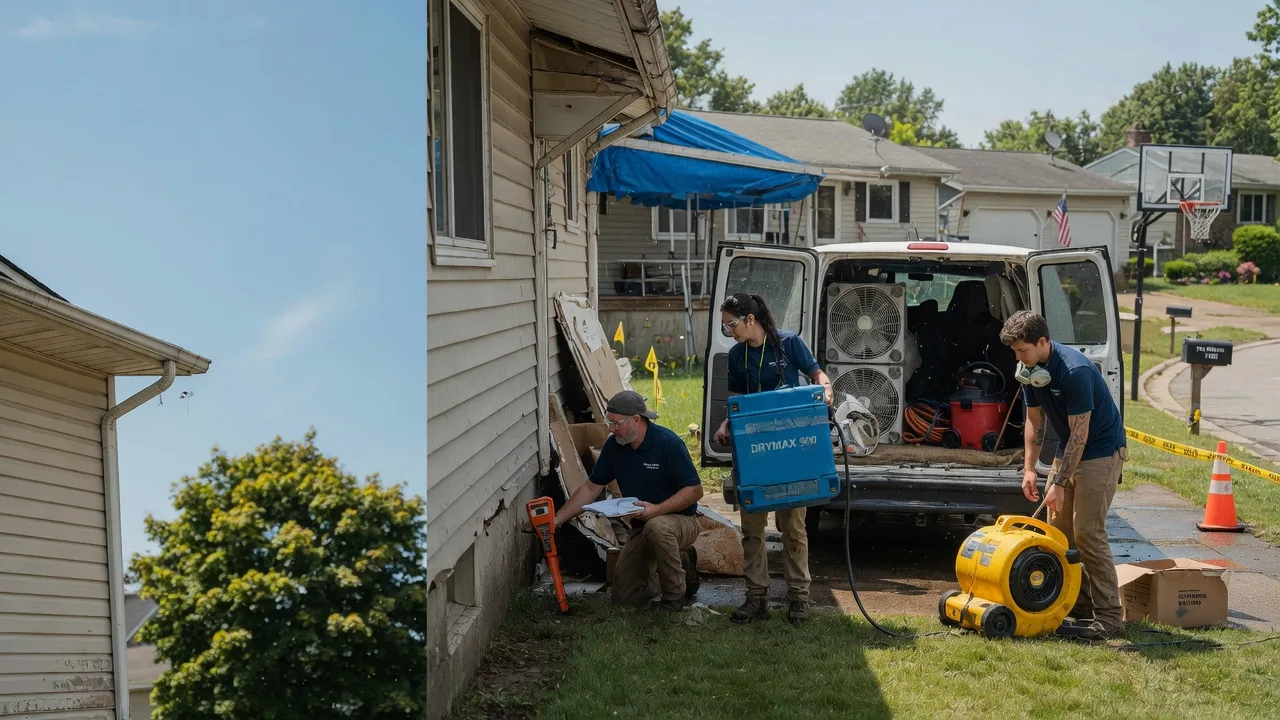 Ceiling Leak Cleanup in Avon, NY near me